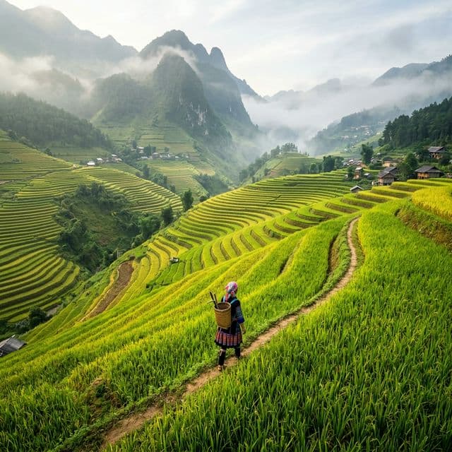 Hướng dẫn trek Sa Pa cho người mới bắt đầu